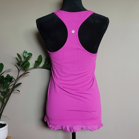 Lululemon Raceback tank Limited Edition Ruffled Up - Picture 3 of 7
